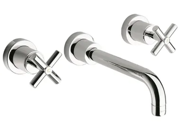 EXCLUSIVE CRIEV241 - 3 hole washbasin mixer with individual rosettes by CRISTINA Rubinetterie - view 2